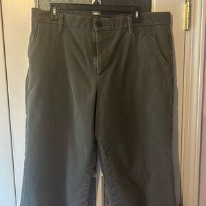 MENS GREEN PANTS DOCKERS 36x32